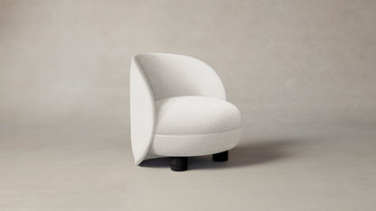 The Laight  - Performance Chenille Alabaster Chair