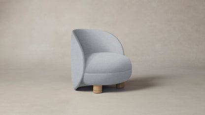 The Laight  - Performance Chenille Nickel Chair