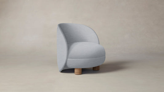 The Laight  - Performance Chenille Nickel Chair