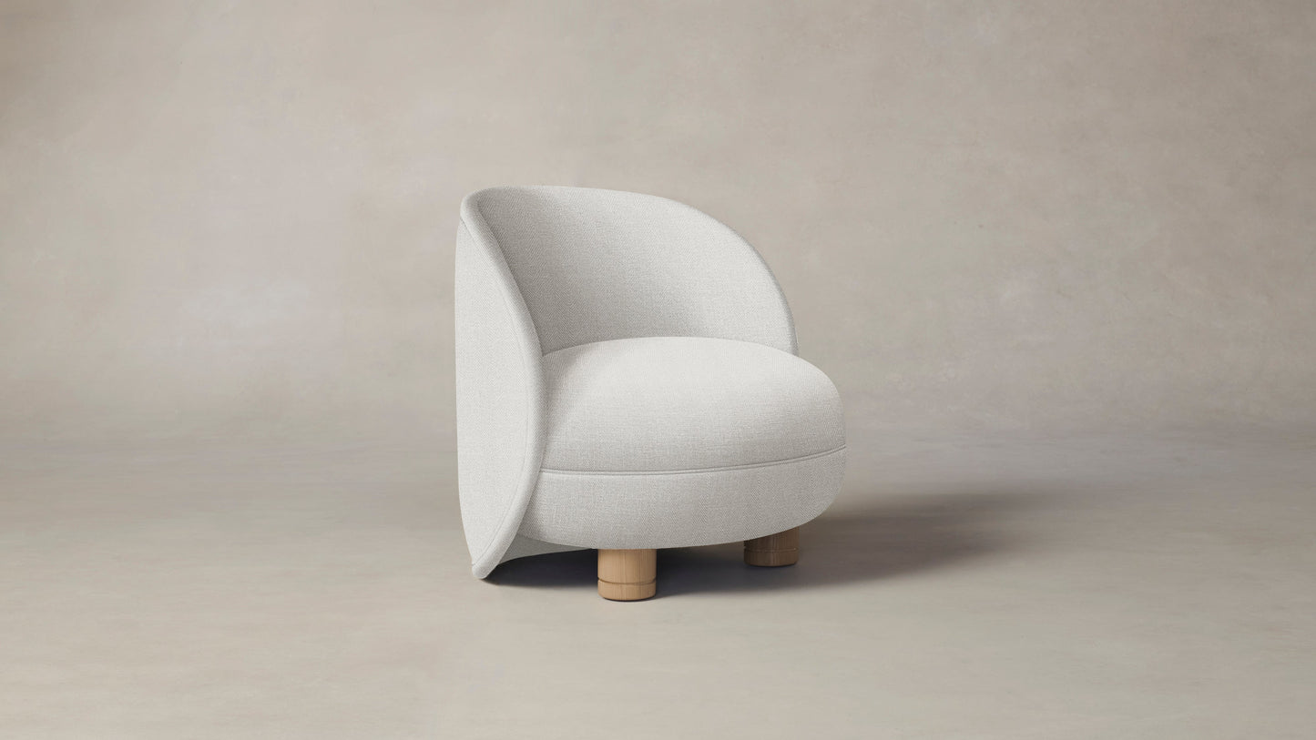 The Laight  - Performance Chevron Powder Chair