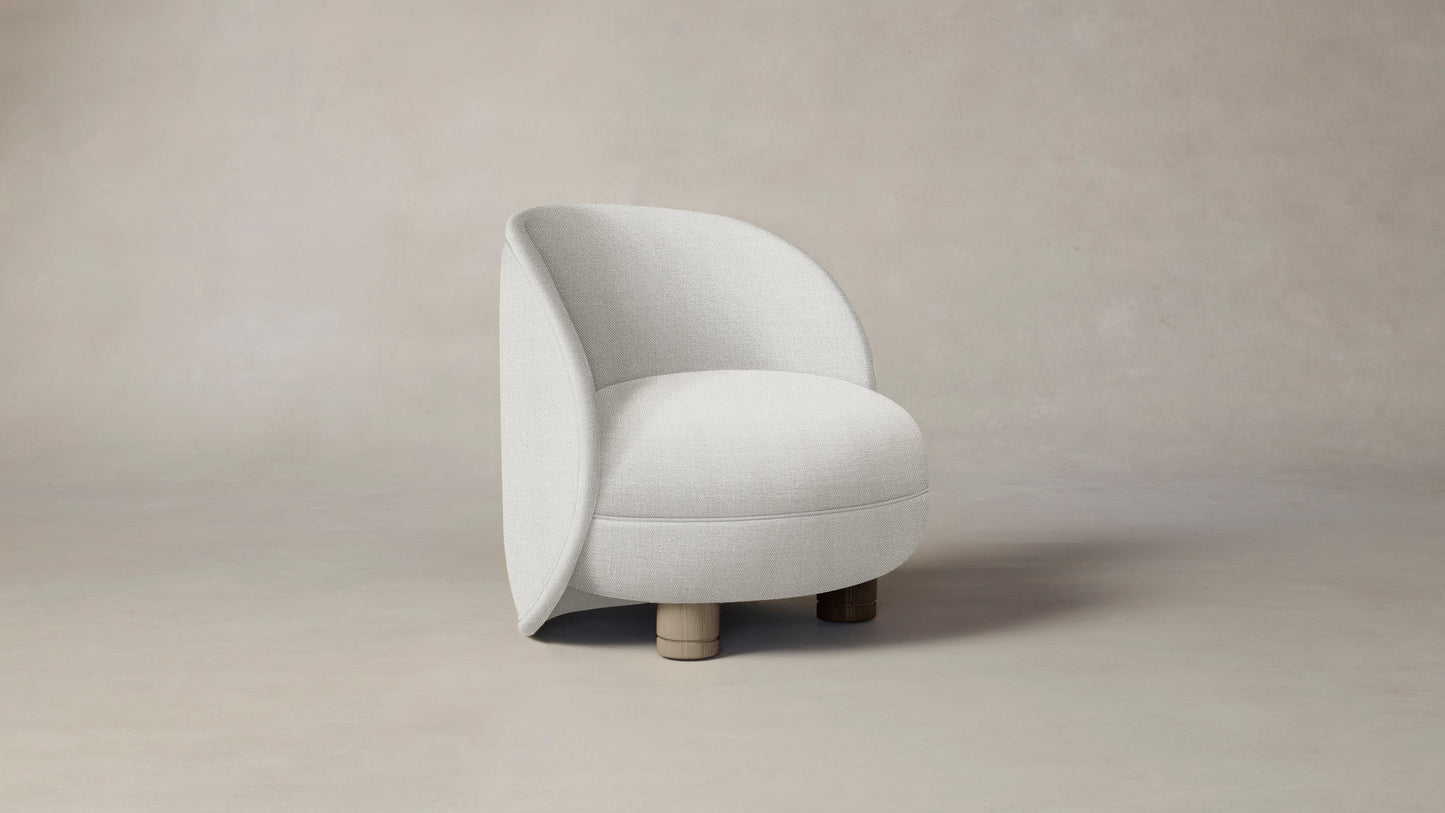 The Laight  - Performance Chevron Powder Chair