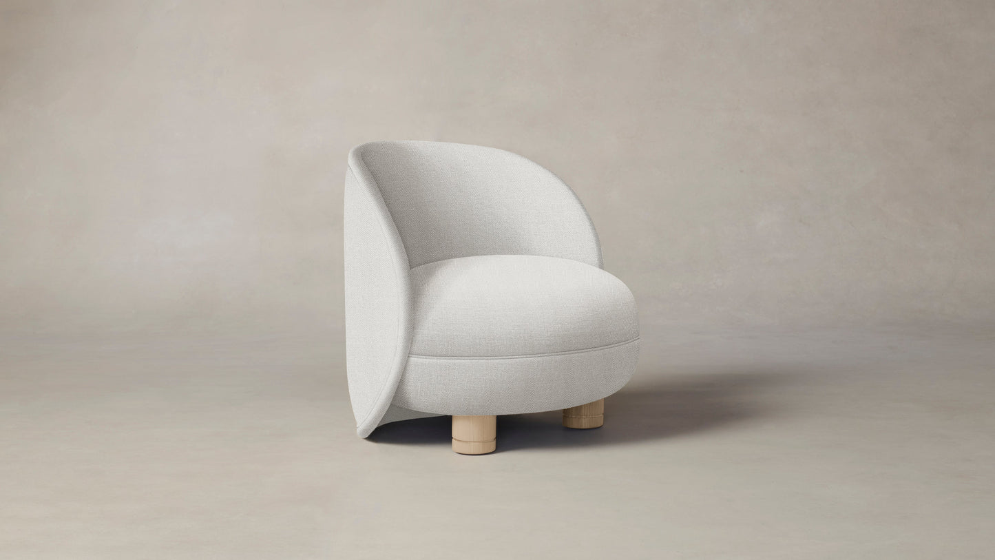 The Laight  - Performance Chevron Powder Chair