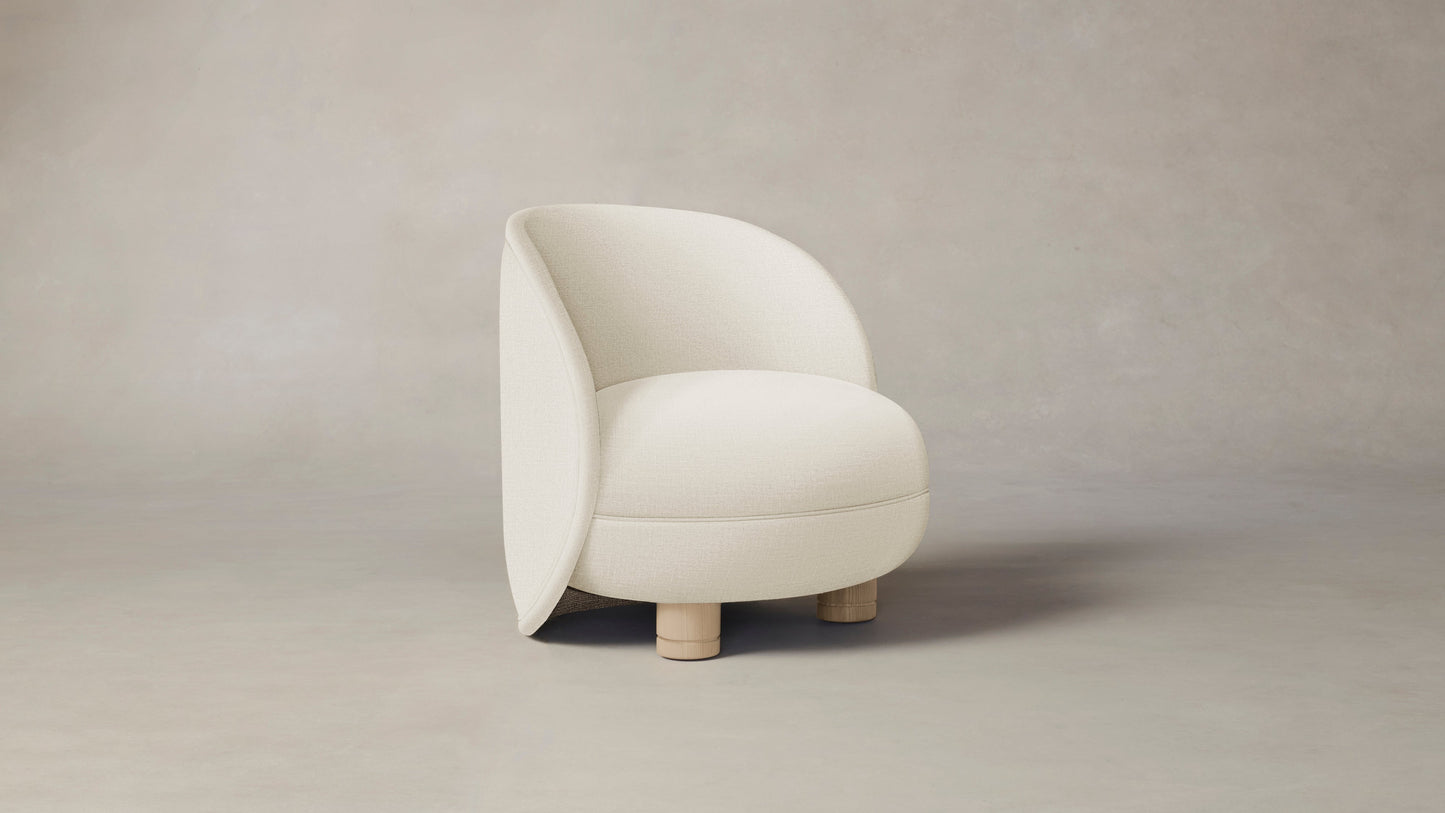 The Laight  - Performance Linen Creme Chair