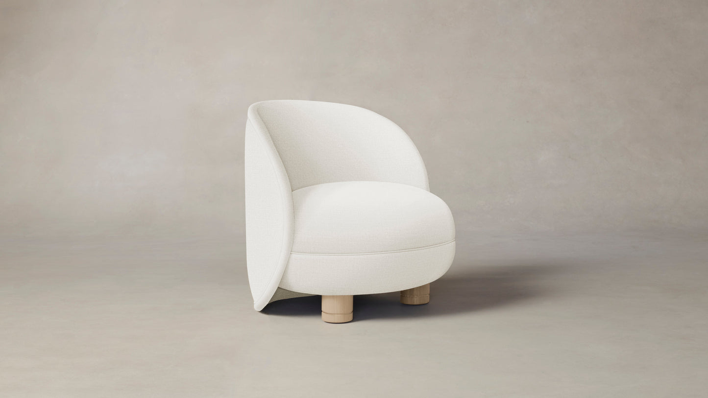 The Laight  - Performance Linen Oyster Chair