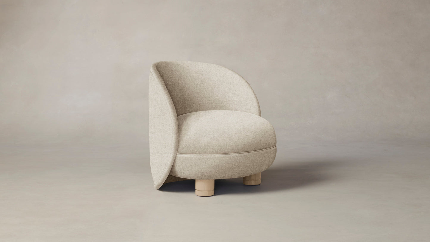 The Laight  - Performance Melange Weave Shell Chair