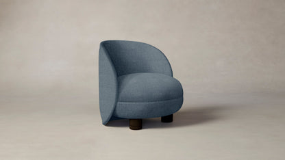 The Laight  - Performance Stonewashed Linen Chambray Chair