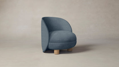 The Laight  - Performance Stonewashed Linen Chambray Chair