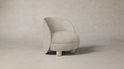 The Laight  - Performance Stonewashed Linen Dew Chair