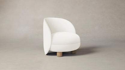 The Laight  - Performance Textured Linen Pearl Chair