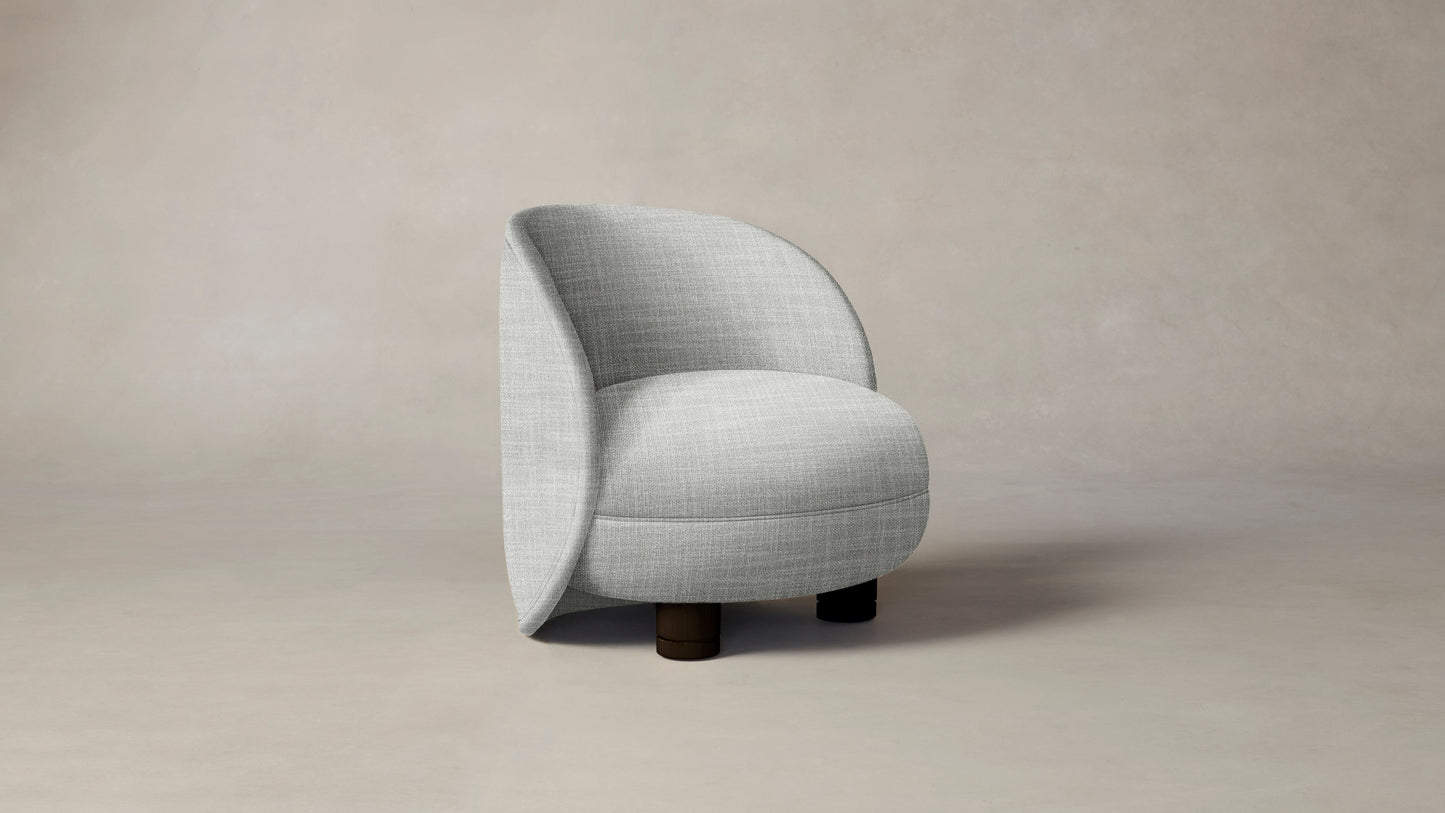 The Laight  - Performance Textured Tweed Dove Chair