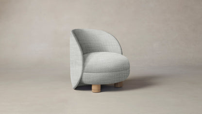 The Laight  - Performance Textured Tweed Dove Chair