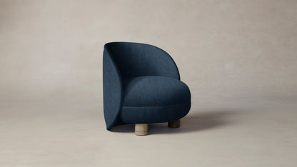 The Laight  - Performance Tweed Denim Chair