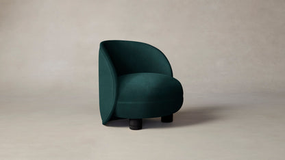 The Laight  - Performance Velvet Emerald Chair