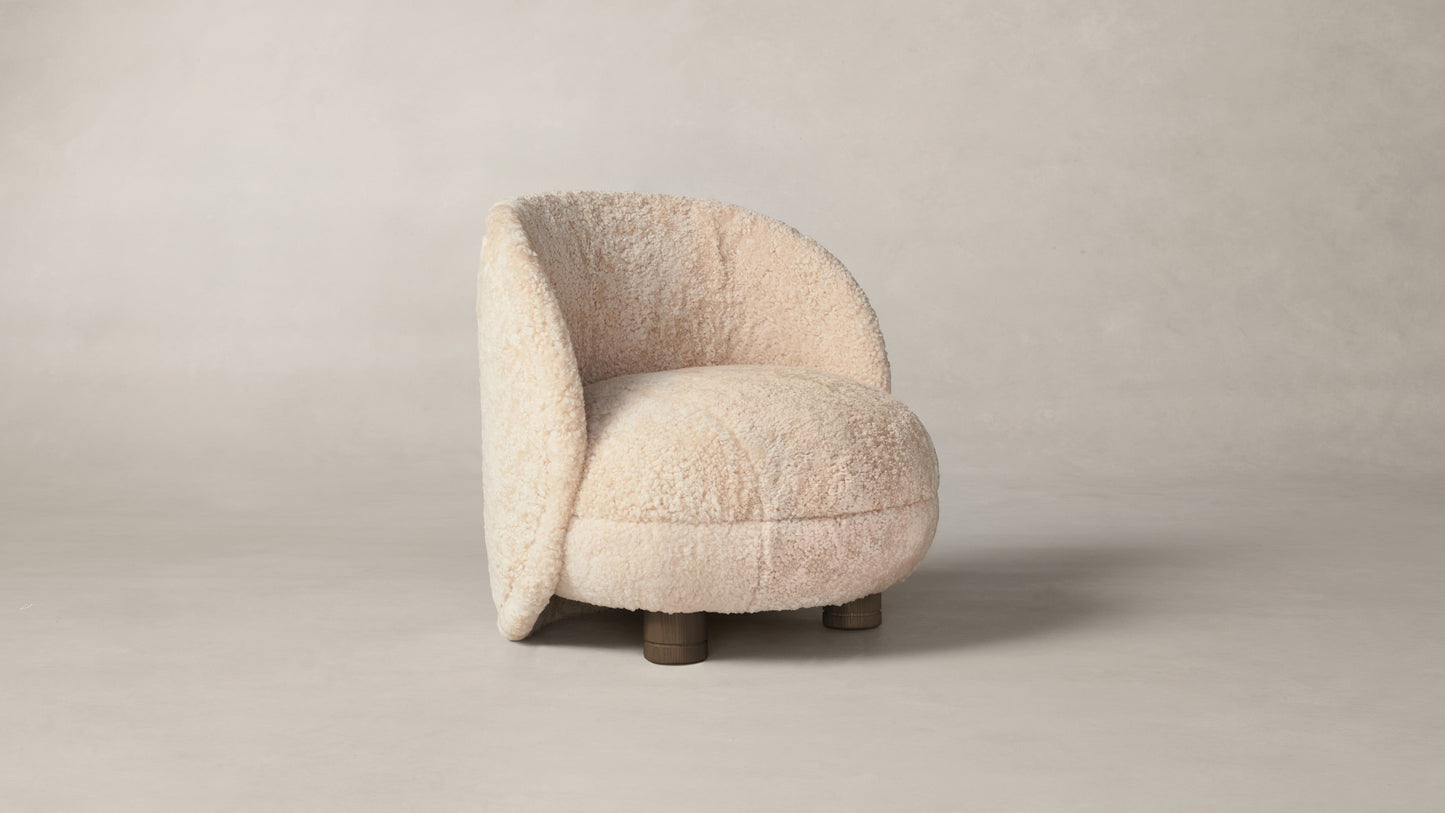 The Laight  - Shearling Shea Chair