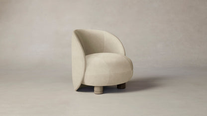 The Laight  - Tuscan Leather Bisque Chair