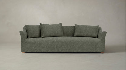 The Lenox  - Belgian Linen Thyme Sofa