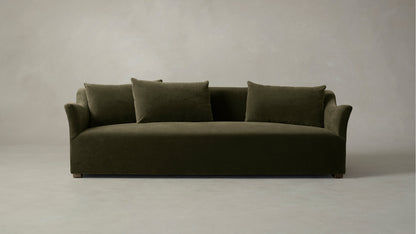 The Lenox  - Mohair Moss Sofa