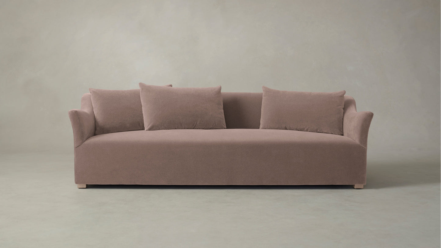 The Lenox  - Mohair Peony Sofa