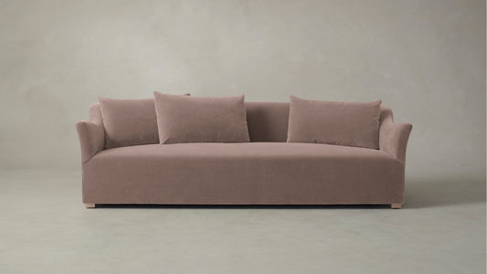 The Lenox  - Mohair Peony Sofa