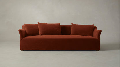 The Lenox  - Mohair Spice Sofa