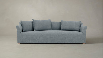 The Lenox  - Performance Melange Weave Aegean Sofa