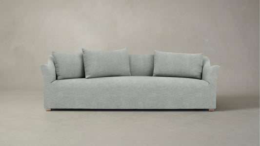 The Lenox  - Performance Melange Weave Seaglass Sofa