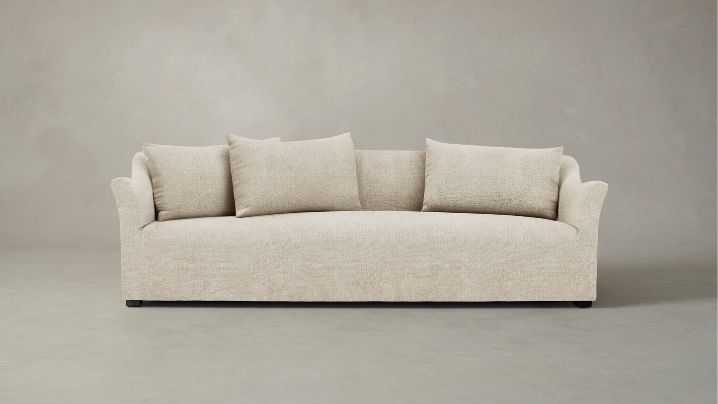 The Lenox  - Performance Melange Weave Shell Sofa