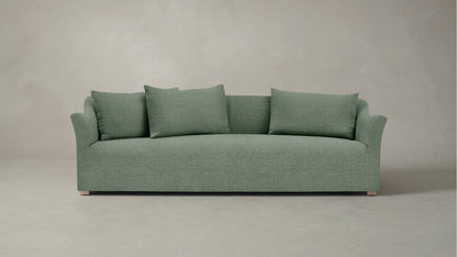 The Lenox  - Performance Stonewashed Linen Aspen Sofa