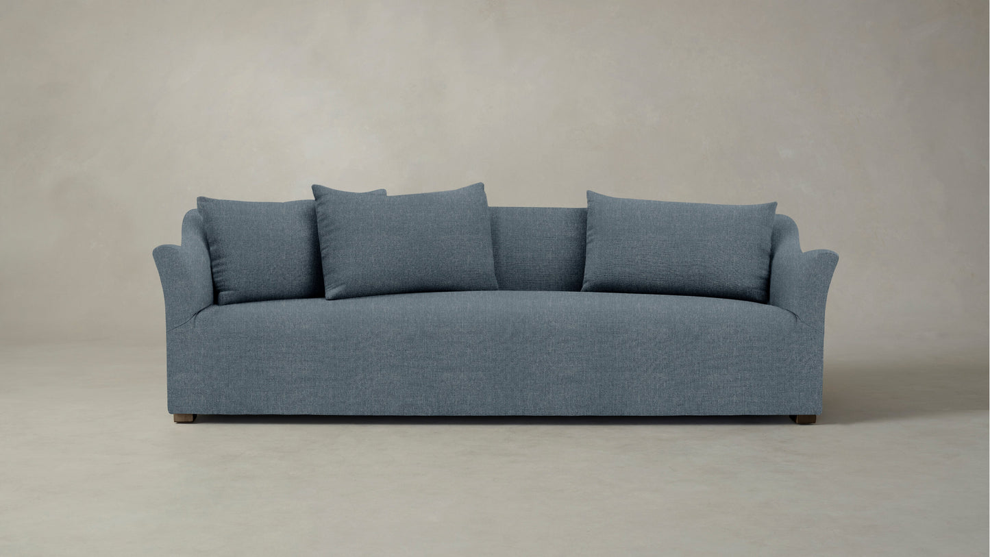 The Lenox  - Performance Stonewashed Linen Chambray Sofa