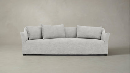 The Lenox  - Performance Textured Tweed Dove Sofa