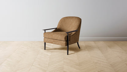 The Leroy  - Belgian Linen Chai Chair