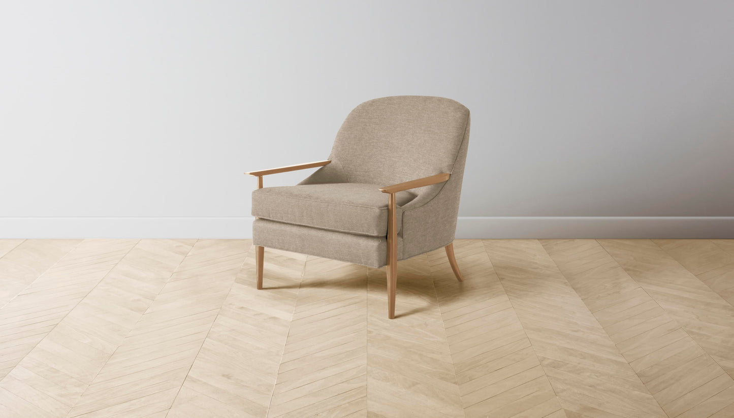 The Leroy  - Merino Wheat Chair