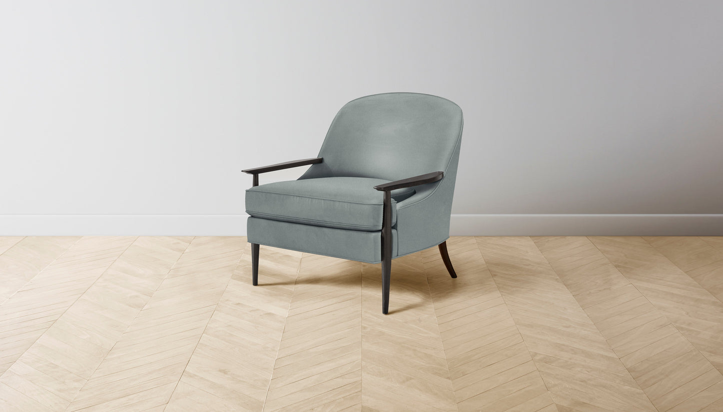 The Leroy  - Nubuck Leather Tide Chair