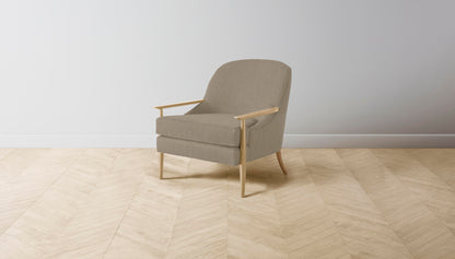 The Leroy  - Performance Bouclé Morel Chair