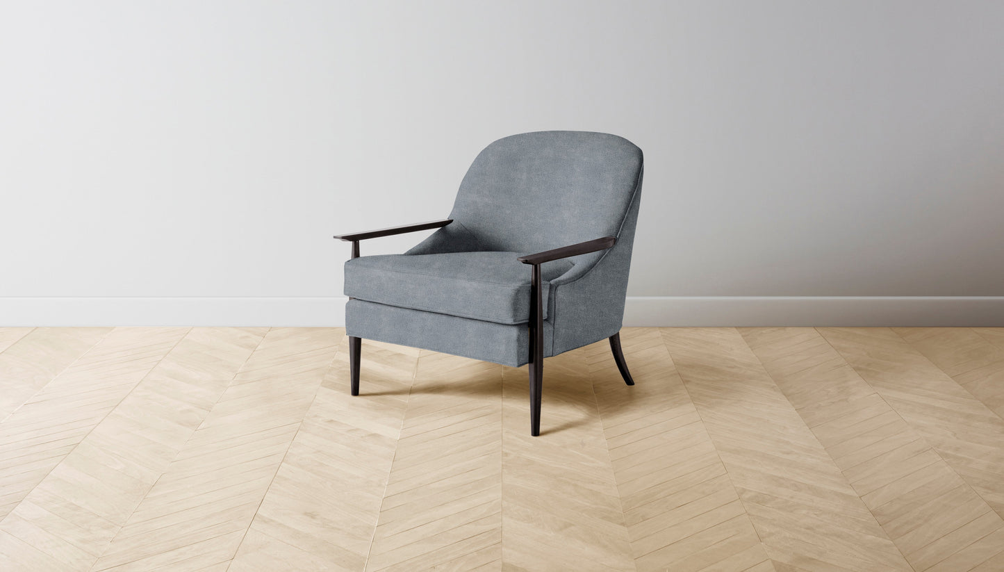 The Leroy  - Performance Melange Weave Aegean Chair