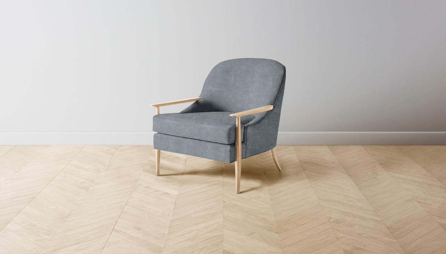 The Leroy  - Performance Melange Weave Aegean Chair