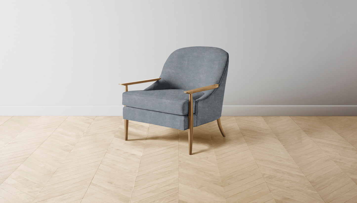 The Leroy  - Performance Melange Weave Aegean Chair