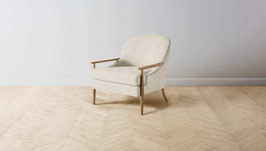 The Leroy  - Performance Melange Weave Shell Chair