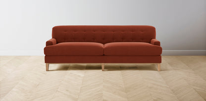 The Ludlow  - Mohair Spice Sofa