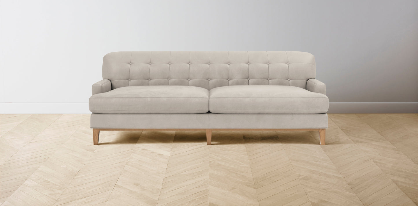 The Ludlow  - Nubuck Leather Sail Sofa