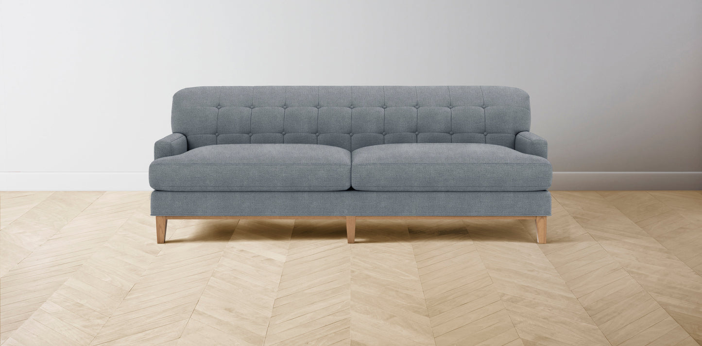 The Ludlow  - Performance Melange Weave Aegean Sofa