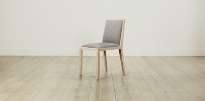 The Madison  - Belgian Linen Agate Dining Chair