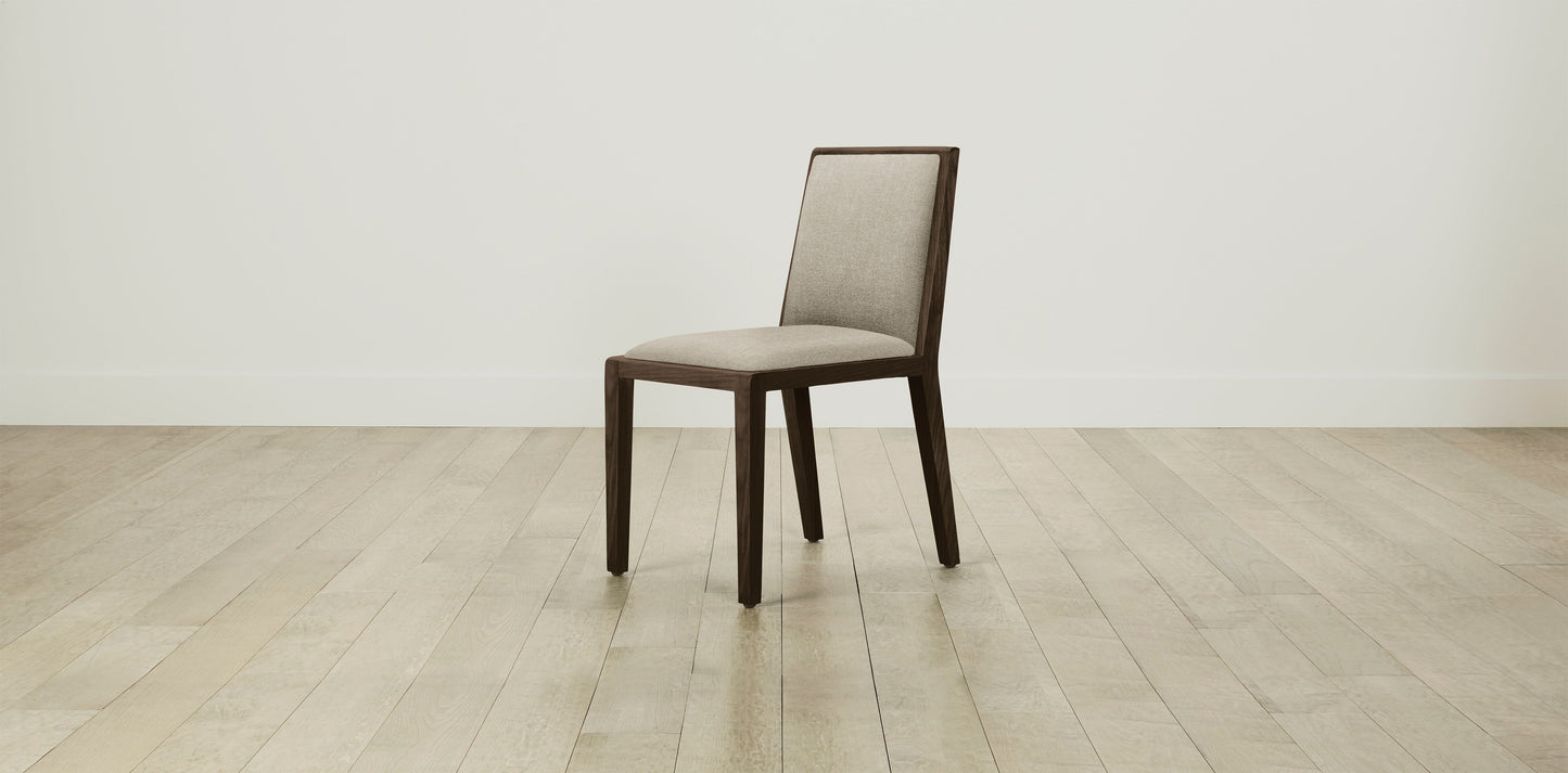 The Madison  - Belgian Linen Alder Dining Chair