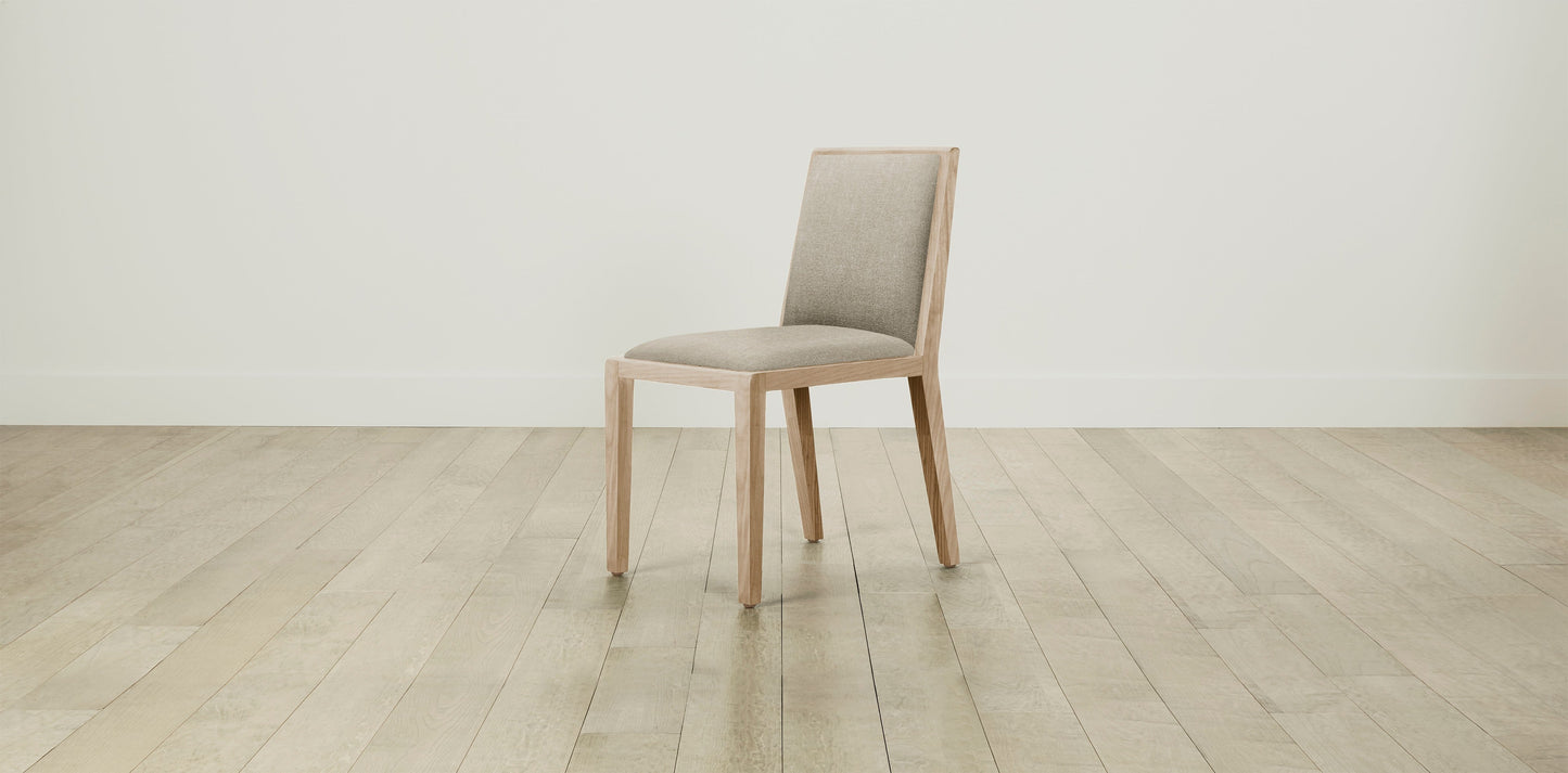 The Madison  - Belgian Linen Alder Dining Chair