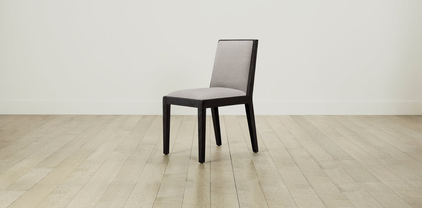 The Madison  - Italian Bouclé Fossil Dining Chair