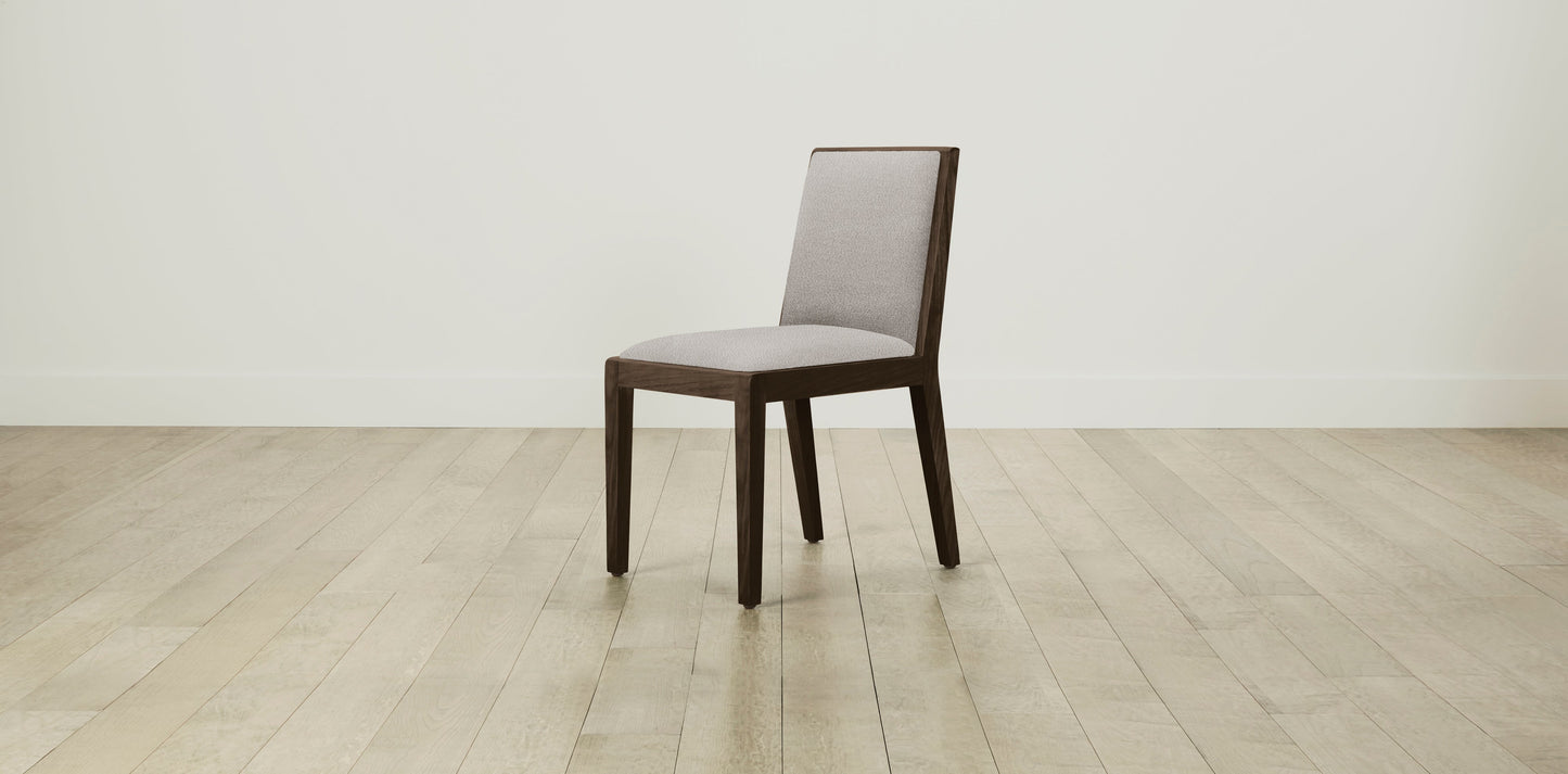 The Madison  - Italian Bouclé Fossil Dining Chair