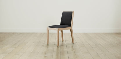 The Madison  - Italian Bouclé Storm Dining Chair