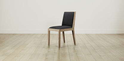 The Madison  - Italian Bouclé Storm Dining Chair