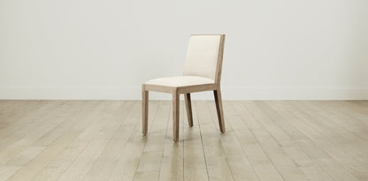 The Madison  - Italian Bouclé White Dining Chair