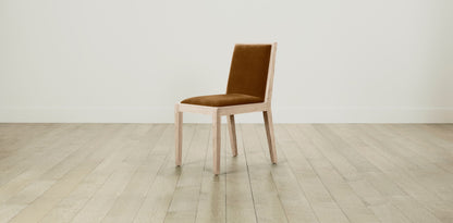 The Madison  - Mohair Brown Sugar Dining Chair